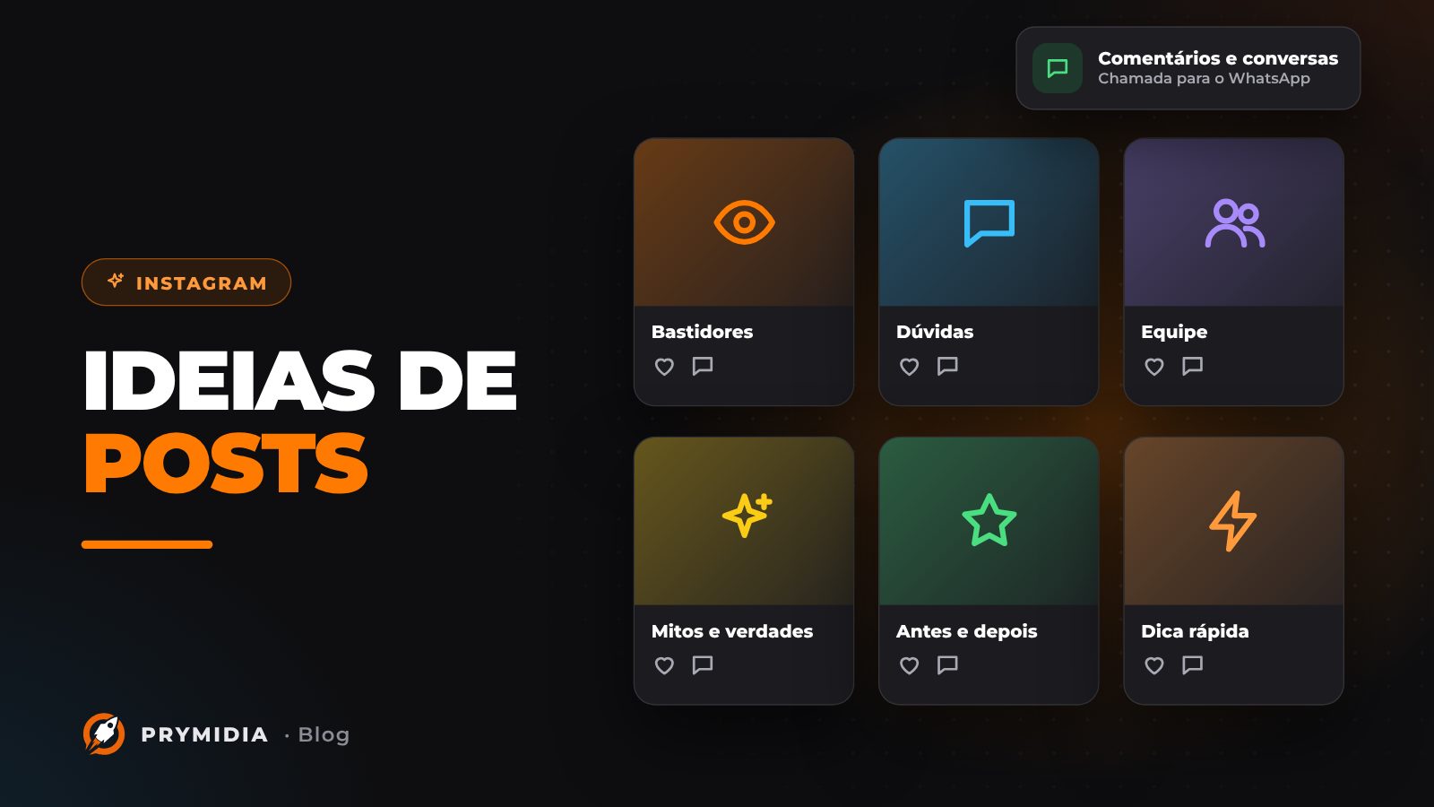 Ilustração do artigo: Ideias de posts que geram conversa para negócios locais